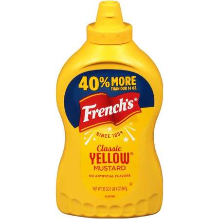 FRENCHS French's Classic Yellow Mustard 20 oz. Bottle, PK12 00031